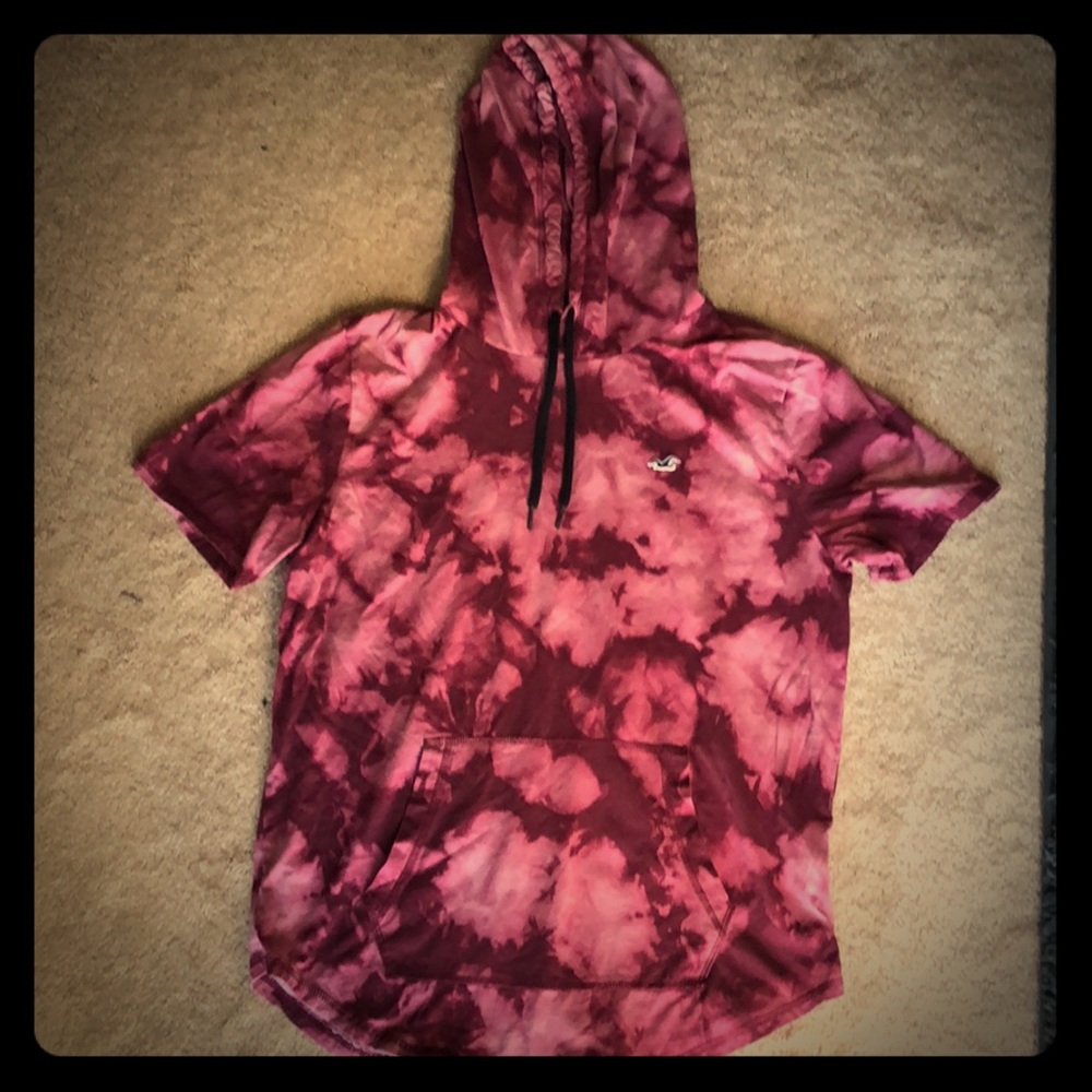 Hollister short sleeve hoodie
